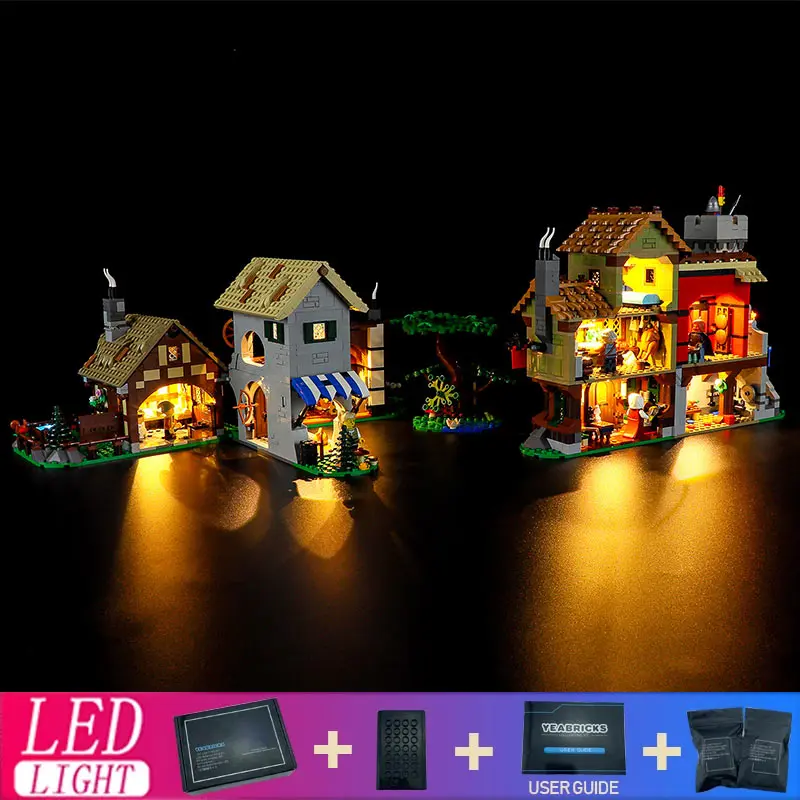 Diy LED Light Kit For LEGO 10332 Medieval Town Square(Only LED Light,Without Blocks Model )
Diy LED Light Kit For LEGO 10332 Medieval Town Square(Only LED Light,Without Blocks Model )