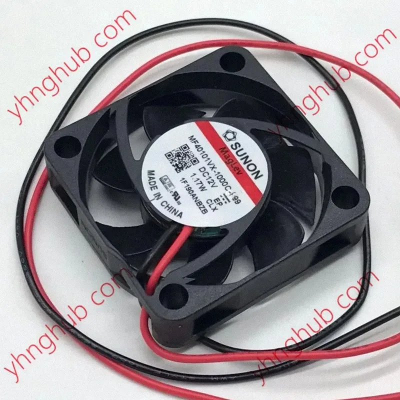 SUNON MF40101VX-1000C-A99 DC 12V 1.17W 40x40x10mm 2-Wire Server Cooling Fan
SUNON MF40101VX-1000C-A99 DC 12V 1.17W 40x40x10mm 2-Wire Server Cooling Fan