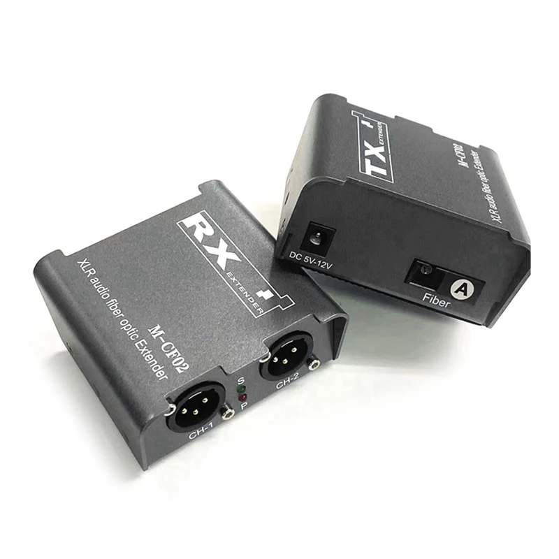 Y51A 2-Way-Audio-Fiber-Optical-Extender-XLR-Audio-Transceiver-Receiver-Set-Balanced-Audio-Fiber-Extender-20Km-Range-US-Plug
Y51A 2-Way-Audio-Fiber-Optical-Extender-XLR-Audio-Transceiver-Receiver-Set-Balanced-Audio-Fiber-Extender-20Km-Range-US-Plug