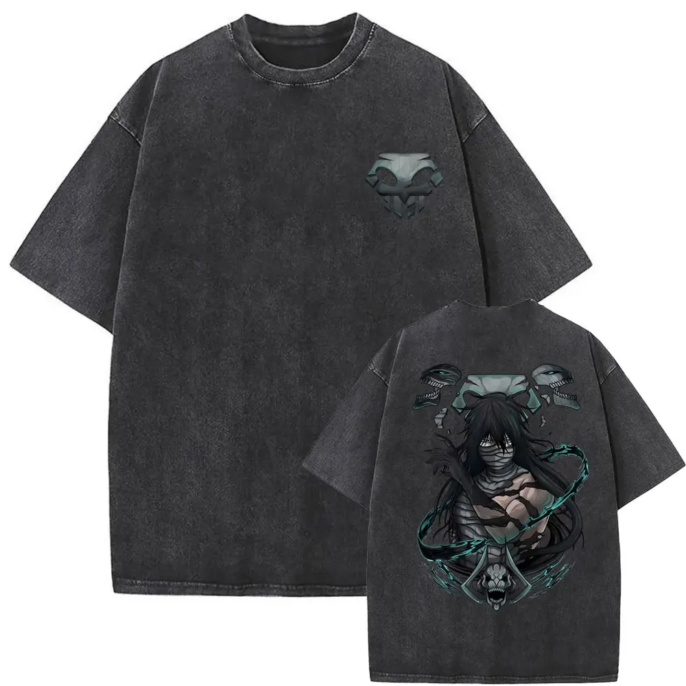 Washed Vintage Anime Bleach Kurosaki Ichigo Graphic T Shirts Men Women's Clothing Cotton Casual Oversized Short Sleeve T-shirts
Washed Vintage Anime Bleach Kurosaki Ichigo Graphic T Shirts Men Women's Clothing Cotton Casual Oversized Short Sleeve T-shirts