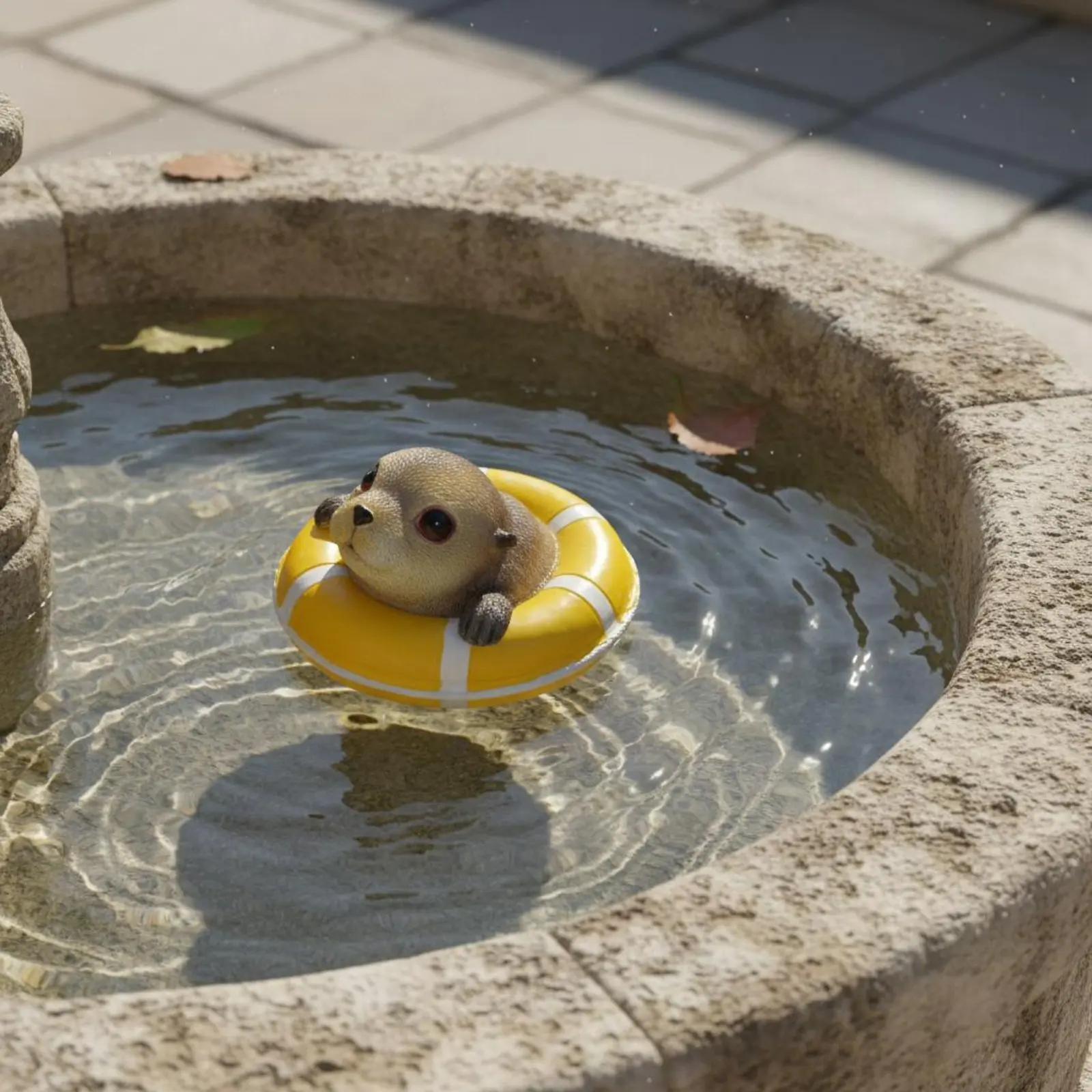 2 Pieces Floating Otter Sculpture with Life Preserver Easy to Clean Flotation Life Preserver Creature Statue Pond Ornament
2 Pieces Floating Otter Sculpture with Life Preserver Easy to Clean Flotation Life Preserver Creature Statue Pond Ornament