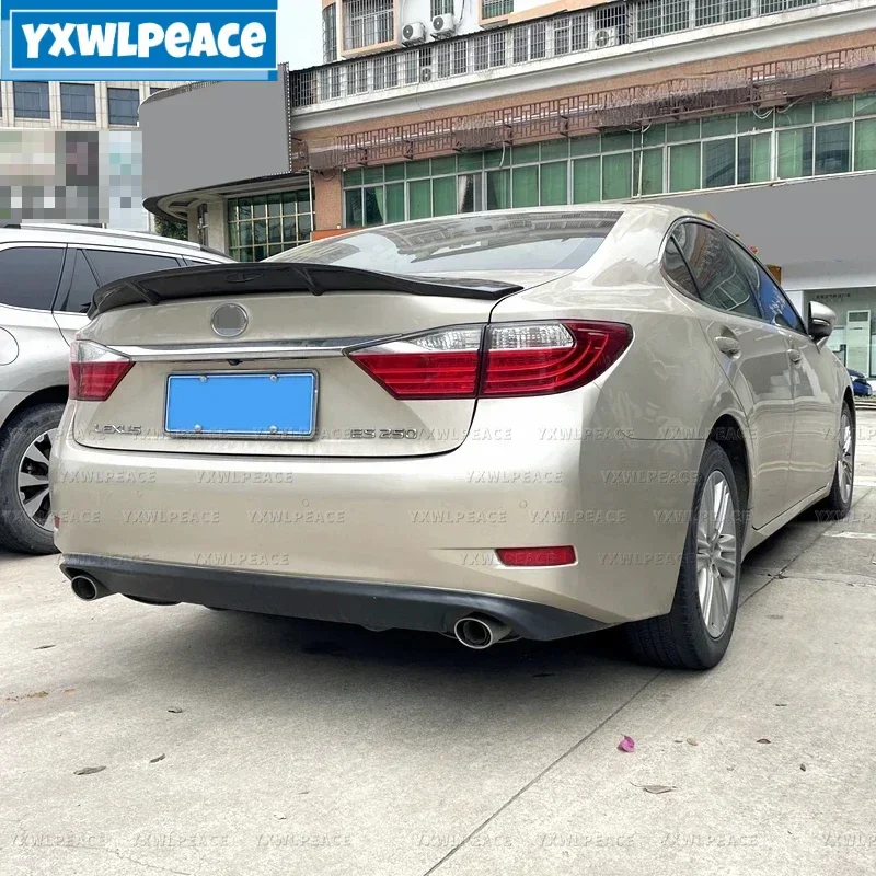 Для LEXUS ES 2013-2017 ES250 ES300H ES350 ES200 R Стиль Настоящее углеродное волокно/FRP Черный задний багажник спойлер крыло автомобильные аксессуары
Для LEXUS ES 2013-2017 ES250 ES300H ES350 ES200 R Стиль Настоящее углеродное волокно/FRP Черный задний багажник спойлер крыло автомобильные аксессуары