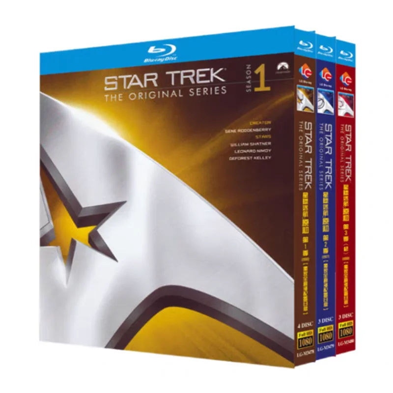 Blu-ray HD US TV Series Star Trek: The Original Series Seasons 1-3 Box Set
Blu-ray HD US TV Series Star Trek: The Original Series Seasons 1-3 Box Set