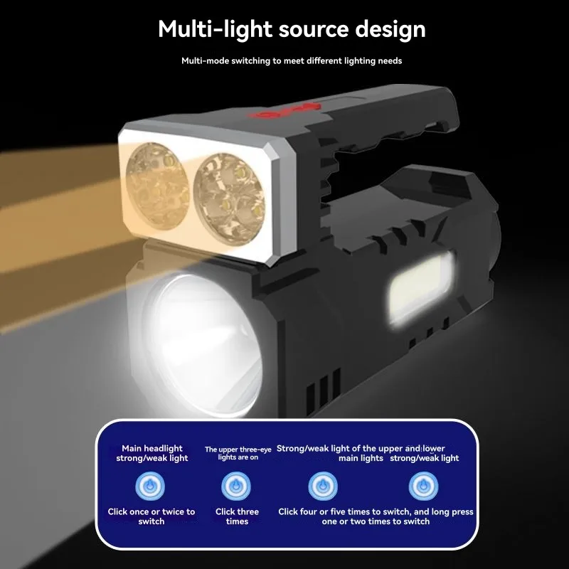 ABLN-Уличный мощный фонарик, белый лазер, мощный прожектор дальнего действия, перезаряжаемый портативный рабочий свет
ABLN-Уличный мощный фонарик, белый лазер, мощный прожектор дальнего действия, перезаряжаемый портативный рабочий свет