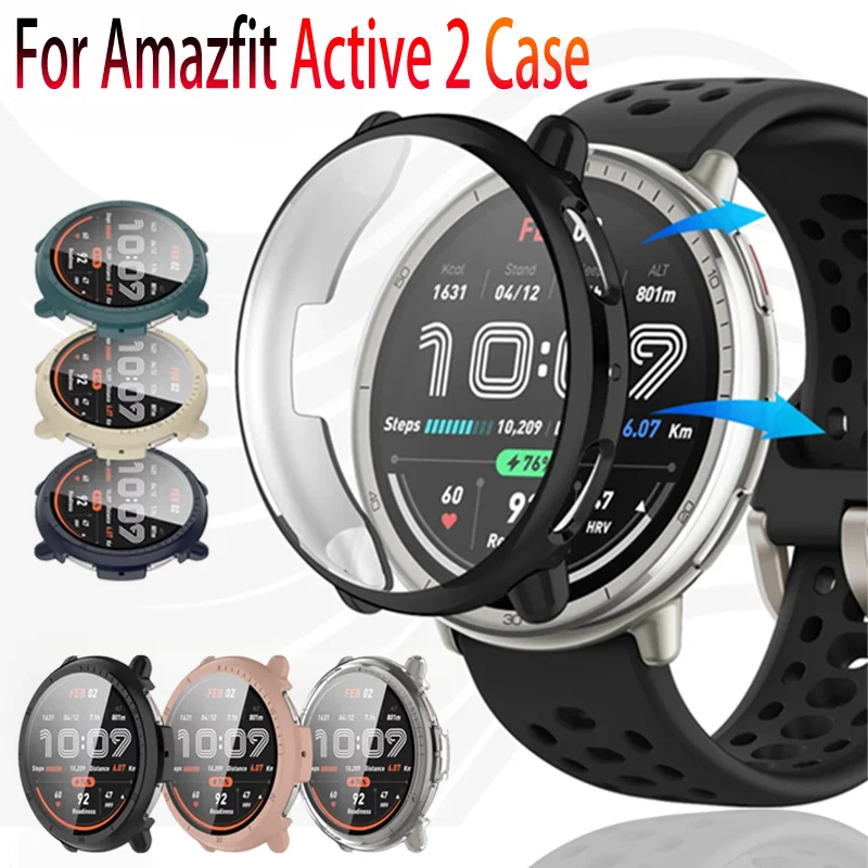 Защитный чехол для Amazfit Active 2, полное покрытие, защитное стекло из закаленного стекла с защитой от царапин, аксессуары для Amazfit Active 2, корпус
Защитный чехол для Amazfit Active 2, полное покрытие, защитное стекло из закаленного стекла с защитой от царапин, аксессуары для Amazfit Active 2, корпус