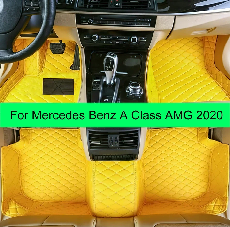 Автомобильные коврики для Mercedes Benz A Class AMG 2020, пользовательские автомобильные подушечки для ног, автомобильный ковер, аксессуары для интерьера
Автомобильные коврики для Mercedes Benz A Class AMG 2020, пользовательские автомобильные подушечки для ног, автомобильный ковер, аксессуары для интерьера