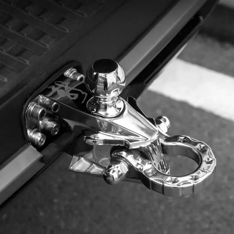 Stainless Steel Tow Hook Dragon Teeth Edition Heavy Duty Trailer Hook for 2024-2025 Prado Rear Bumper Upgrade
Stainless Steel Tow Hook Dragon Teeth Edition Heavy Duty Trailer Hook for 2024-2025 Prado Rear Bumper Upgrade