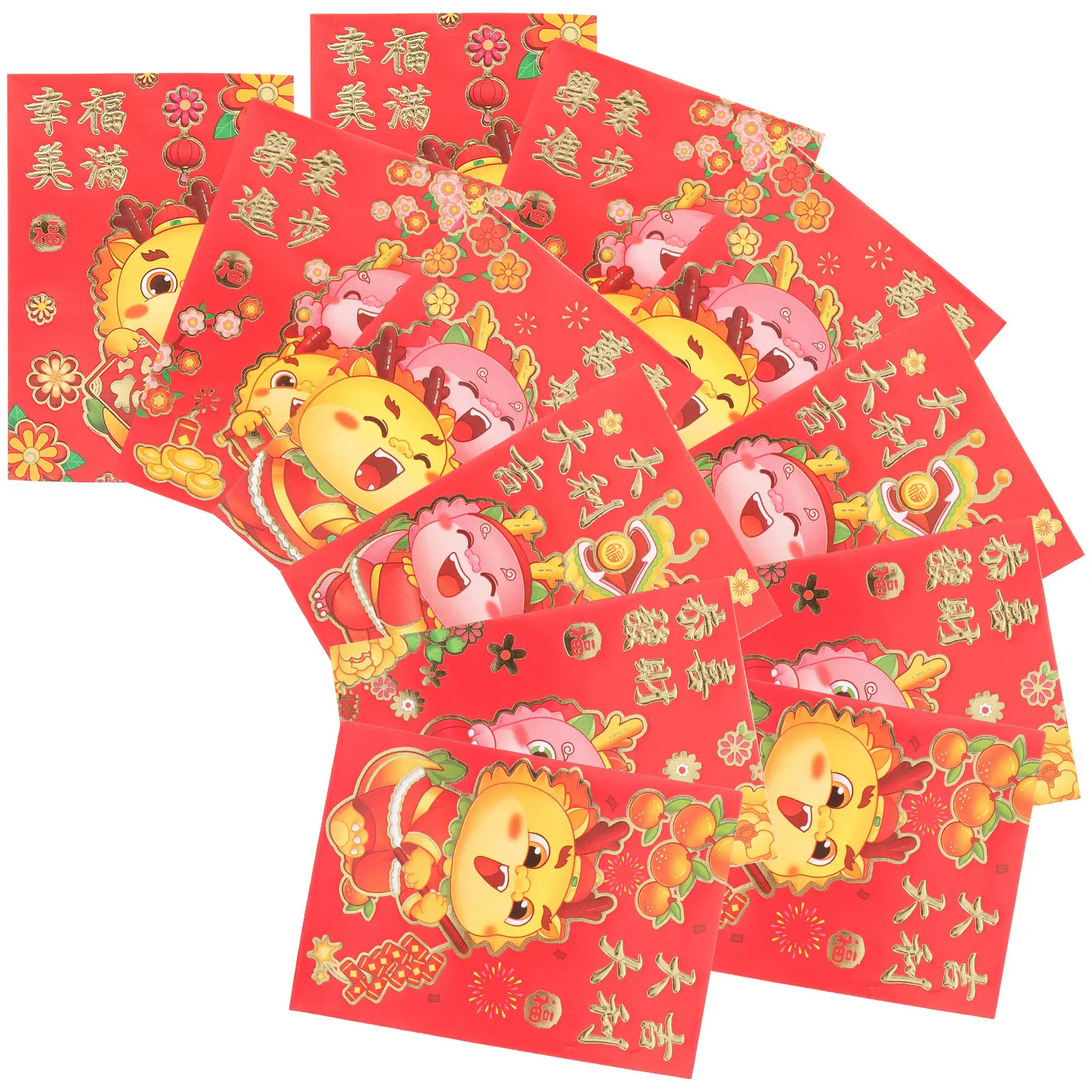 30Pcs Red Envelopes Chinese New Year Dragon Paper Cash Envelopes Spring Festival Traditional Red Packets Gift 2024 Money Bag
30Pcs Red Envelopes Chinese New Year Dragon Paper Cash Envelopes Spring Festival Traditional Red Packets Gift 2024 Money Bag
