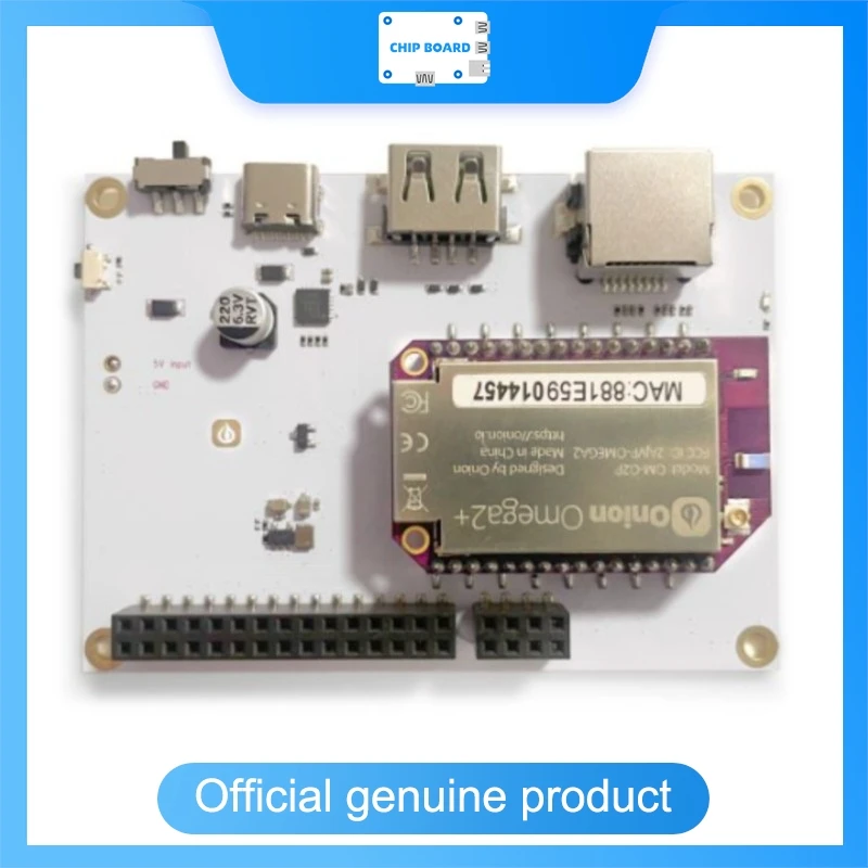 Отладочная плата Onion Omega2, стартовая платформа для модулей Omega2, идеально подходит для прототипирования, разработки и индивидуальных проектов SBC.
Отладочная плата Onion Omega2, стартовая платформа для модулей Omega2, идеально подходит для прототипирования, разработки и индивидуальных проектов SBC.