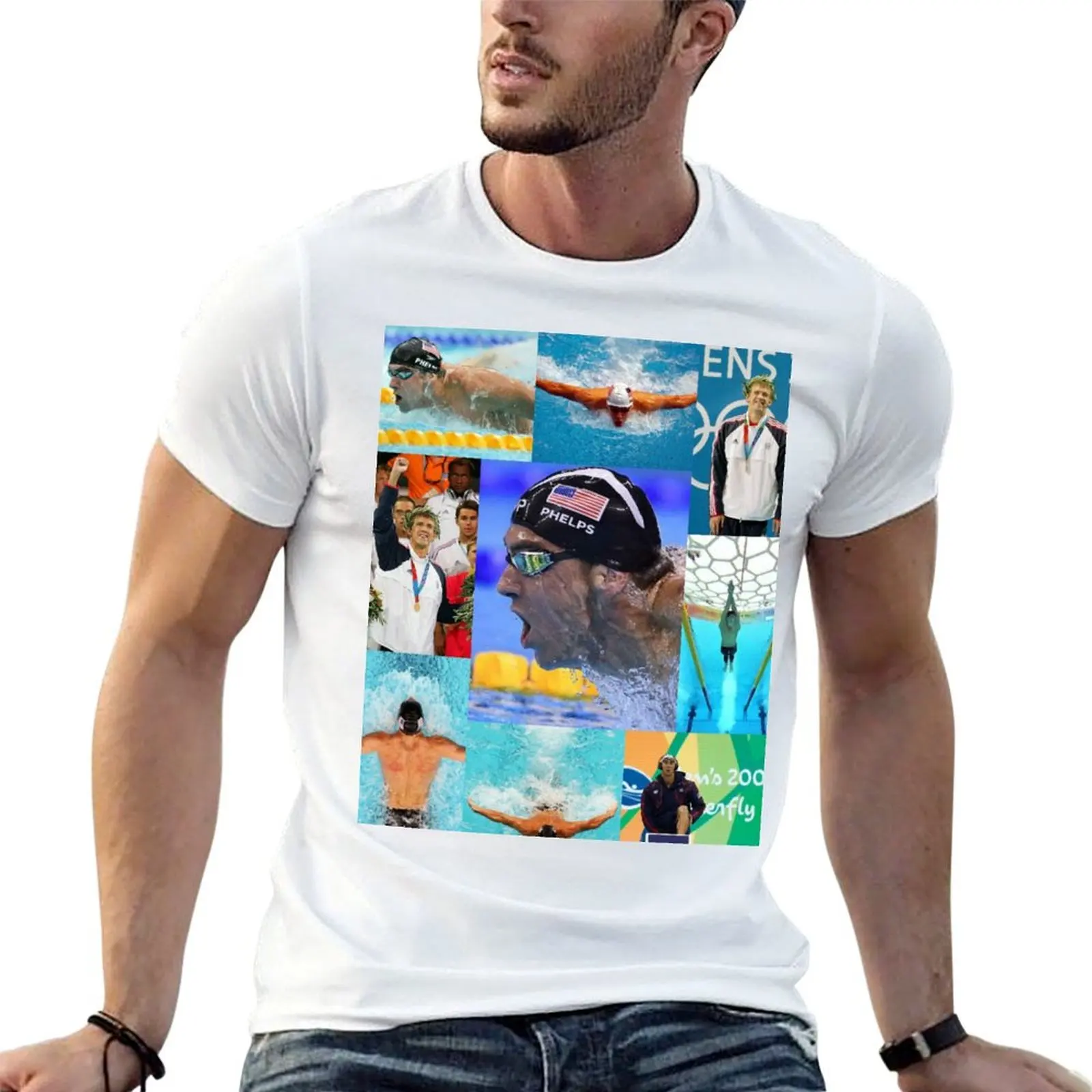 Michael Phelps T-Shirt t shirts for man graphic vintage mens graphic t shirts T-Shirt
Michael Phelps T-Shirt t shirts for man graphic vintage mens graphic t shirts T-Shirt
