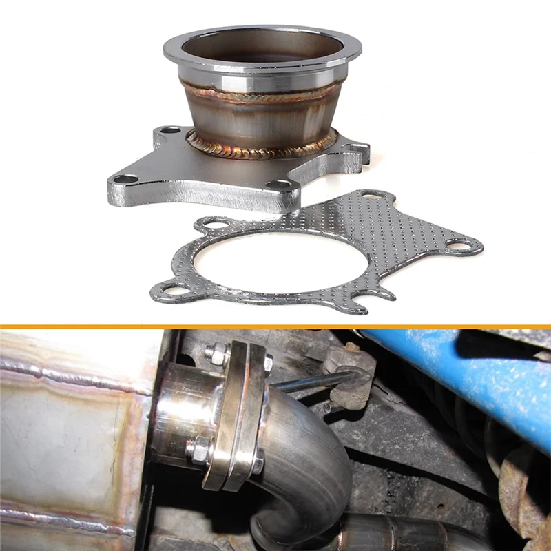 3 Inch V-Band Flange Adaptor 5 Bolt Car Turbo T3/T4 Turbocharger Flange Adaptor Parts
3 Inch V-Band Flange Adaptor 5 Bolt Car Turbo T3/T4 Turbocharger Flange Adaptor Parts