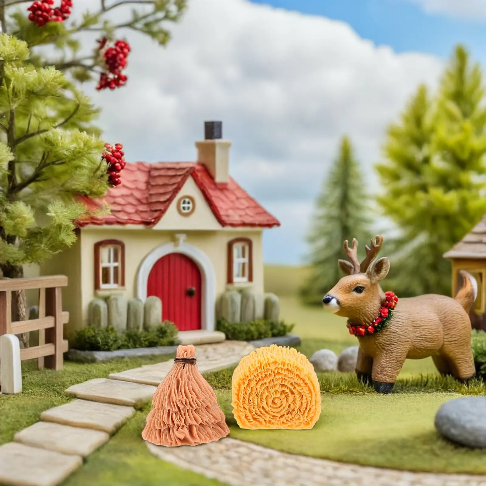 40Pcs Mini Hay Bales Resin Farm Garden Decor Miniature Prop for DIY Sand Table Dollhouse Craft Mini Scenery Decoration Fake
40Pcs Mini Hay Bales Resin Farm Garden Decor Miniature Prop for DIY Sand Table Dollhouse Craft Mini Scenery Decoration Fake