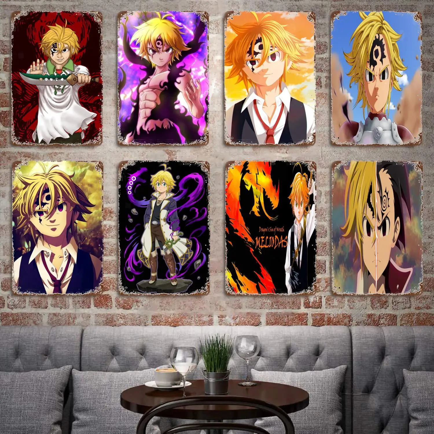 Anime meliodas metal Decor Poster Vintage Tin Sign Metal Sign Decorative Plaque for Pub Bar Man Cave Club Wall Decoration
Anime meliodas metal Decor Poster Vintage Tin Sign Metal Sign Decorative Plaque for Pub Bar Man Cave Club Wall Decoration