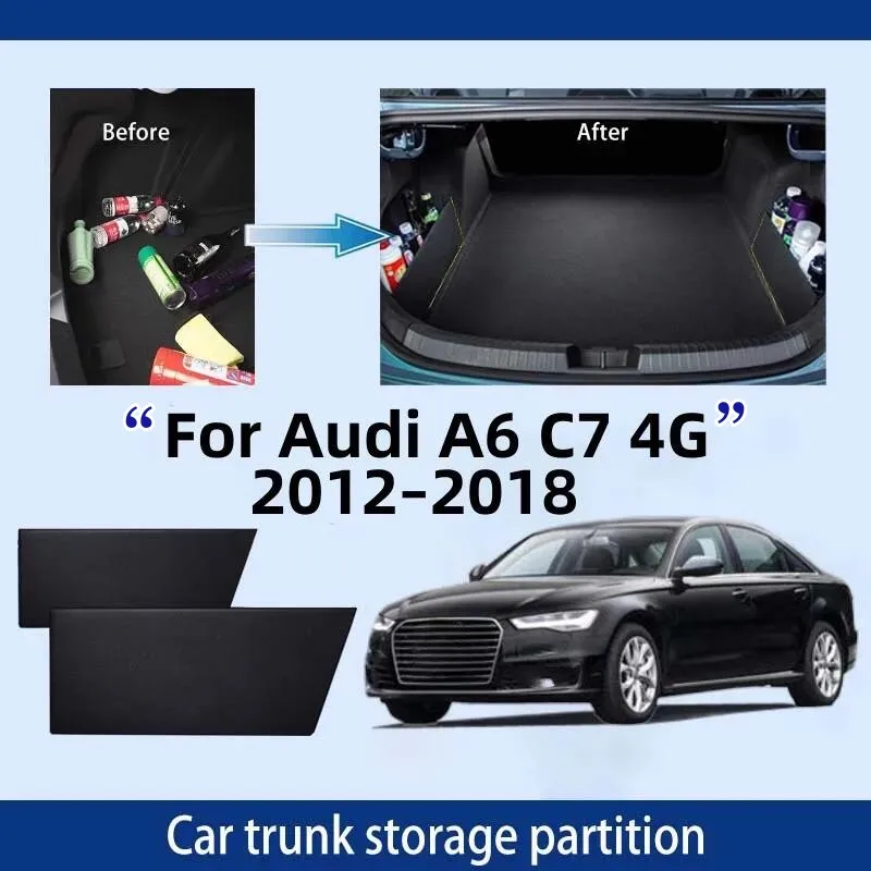 Автомобильные аксессуары для Audi A6 C7 4G 2012 ~ 2018 2017, перегородка для хранения багажника, многофункциональный органайзер для автозапчастей салона
Автомобильные аксессуары для Audi A6 C7 4G 2012 ~ 2018 2017, перегородка для хранения багажника, многофункциональный органайзер для автозапчастей салона