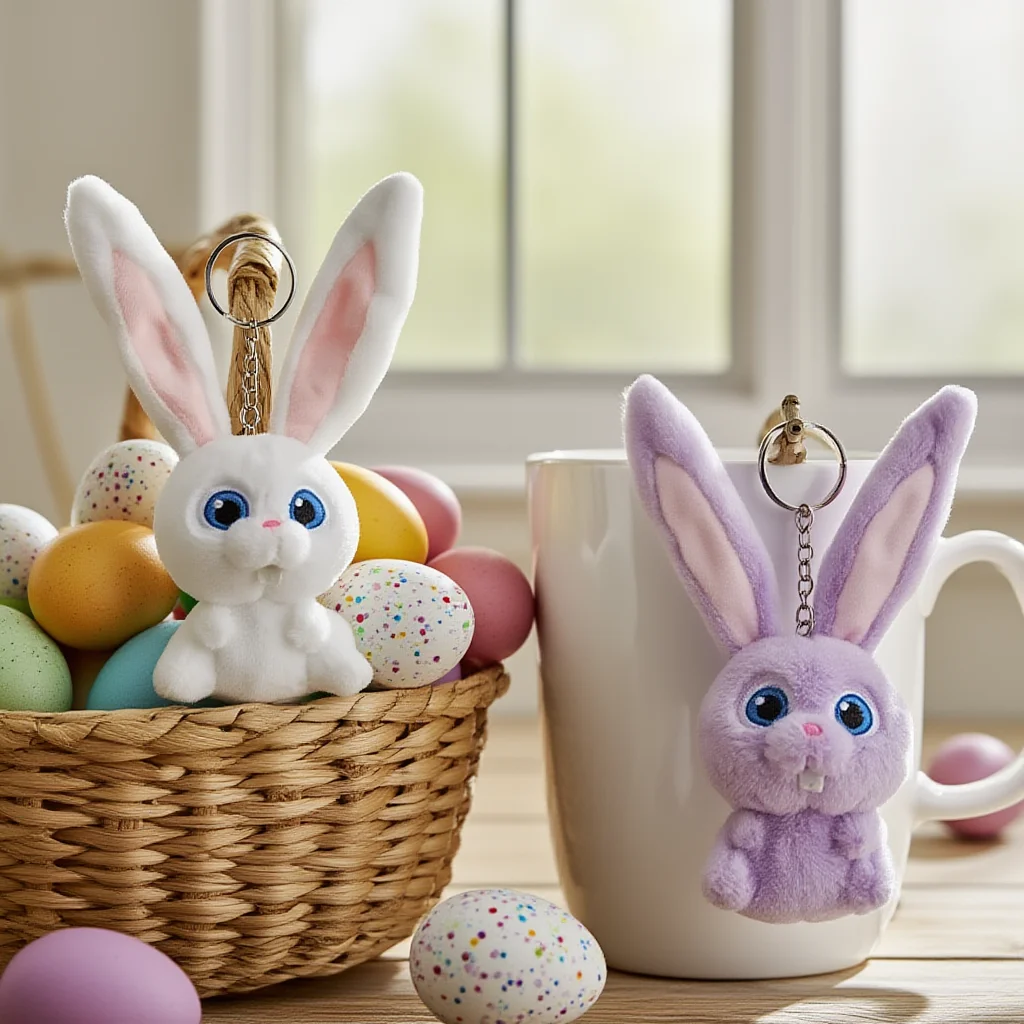 1-5PCS Easter Bunny And Carrot Plush Charm Set Adorable Gift For Girls As A Keychain Bag Pendant Or Festive Seasonal Decoration
1-5PCS Easter Bunny And Carrot Plush Charm Set Adorable Gift For Girls As A Keychain Bag Pendant Or Festive Seasonal Decoration