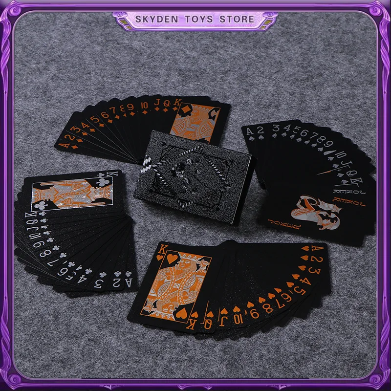 Poker Game Cards Customized Black Matte Black Rose Card Back Personality Leisure Entertainment Hot Stamping Process Poker Card
Poker Game Cards Customized Black Matte Black Rose Card Back Personality Leisure Entertainment Hot Stamping Process Poker Card