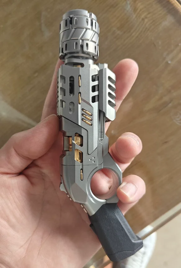 Used EDC Gobigger Titanium alloy bangzi spinner fidget decompression toy
Used EDC Gobigger Titanium alloy bangzi spinner fidget decompression toy