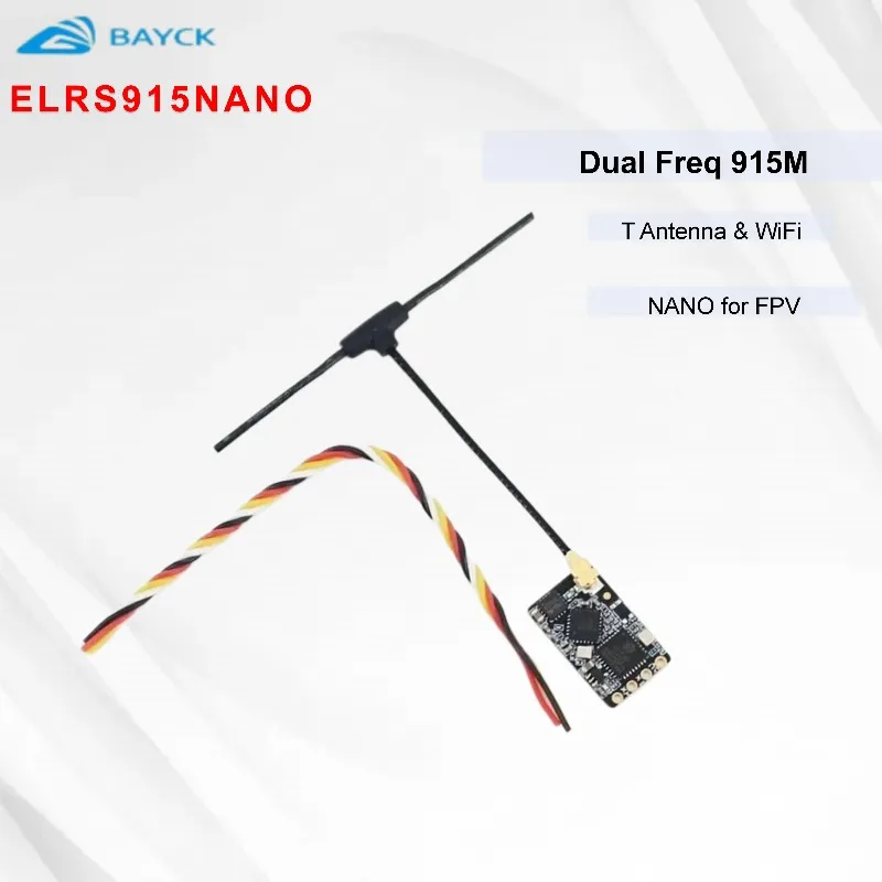 BAYCK ELRS Nano 915MHz RX T Antenna WiFi FPV Drone Parts
BAYCK ELRS Nano 915MHz RX T Antenna WiFi FPV Drone Parts