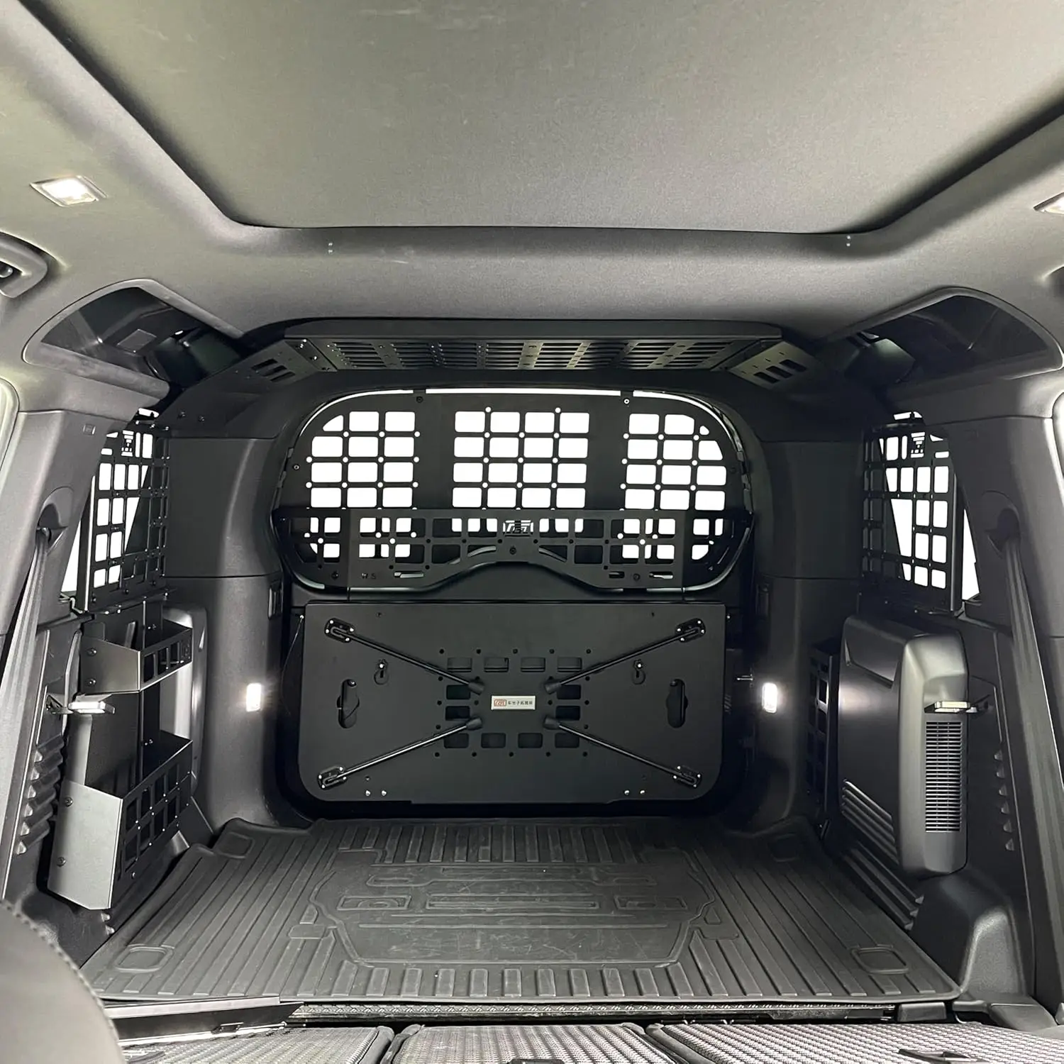 CGZ MOLLE Panel for Land Rover Defender 2020-2025 Car Accessories Modular Storage Panel System Trunk Shelf Organizer Cargo Racks