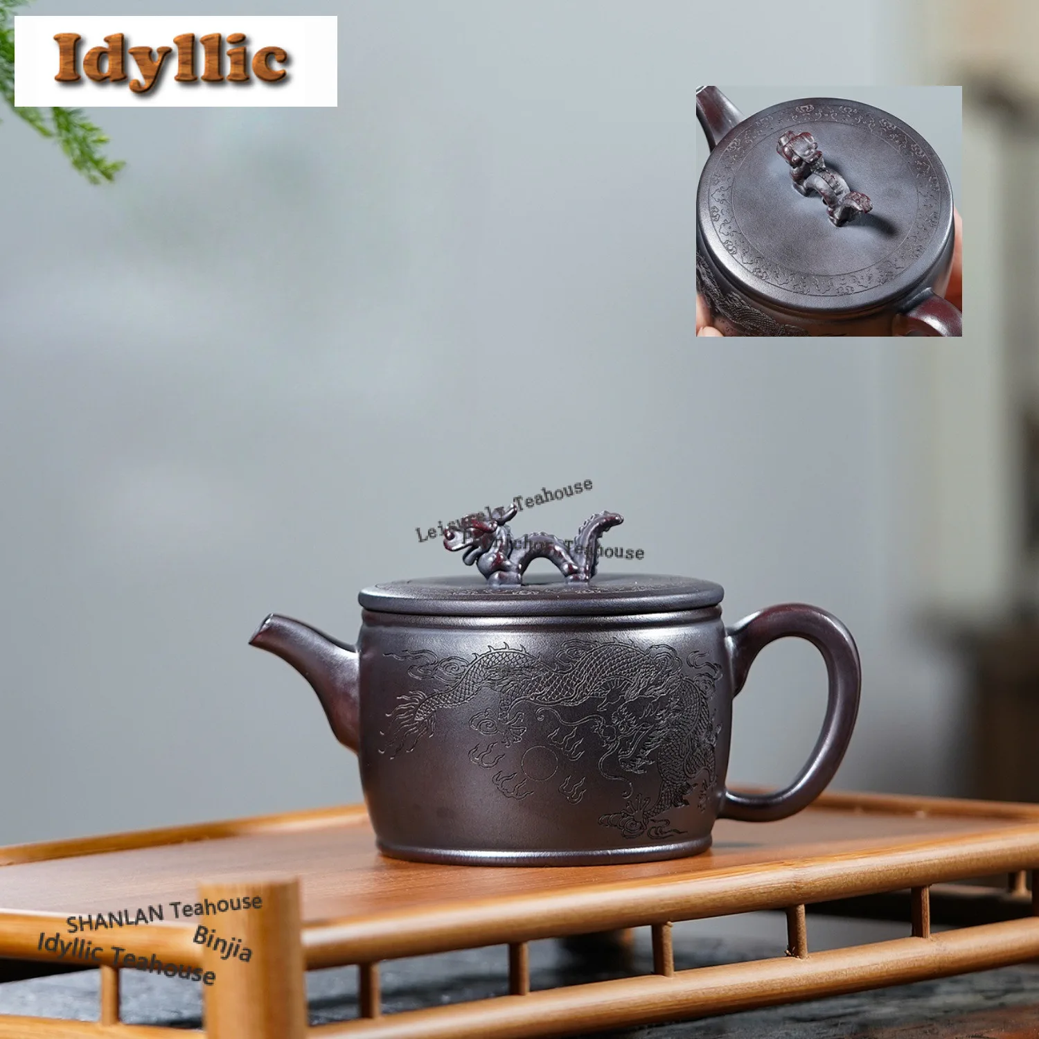 220 мл Роскошные чайники Исин из фиолетовой глины, горшок ручной работы с драконом, необработанная руда, бронзовая грязь, чайник для замачивания, чайный сервиз Zisha, чайная посуда, подарки
220 мл Роскошные чайники Исин из фиолетовой глины, горшок ручной работы с драконом, необработанная руда, бронзовая грязь, чайник для замачивания, чайный сервиз Zisha, чайная посуда, подарки