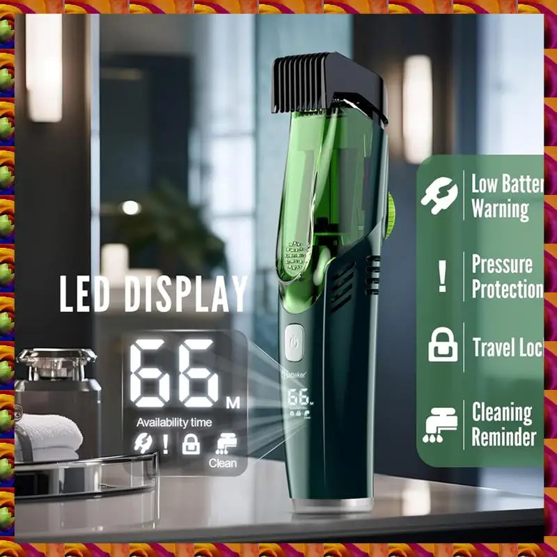 Aimee Electric Shaver With Built-In Vacuum Precision Clipper For Mustache And Sideburns Precision Clipper For Mustache
Aimee Electric Shaver With Built-In Vacuum Precision Clipper For Mustache And Sideburns Precision Clipper For Mustache