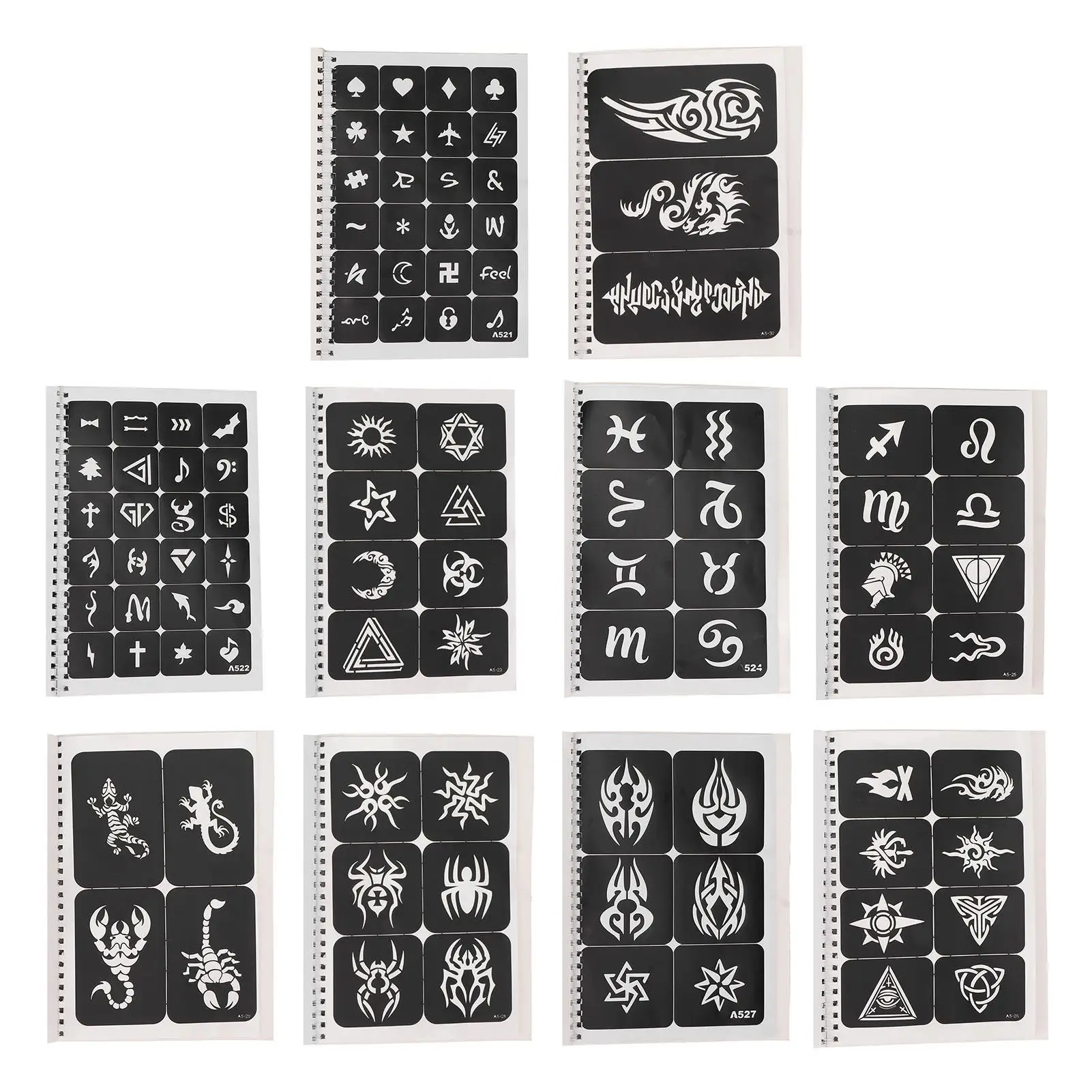 Reusable PVC Temporary Tattoo Stencils for women for party Fun Designs Static Transfer Templates
Reusable PVC Temporary Tattoo Stencils for women for party Fun Designs Static Transfer Templates