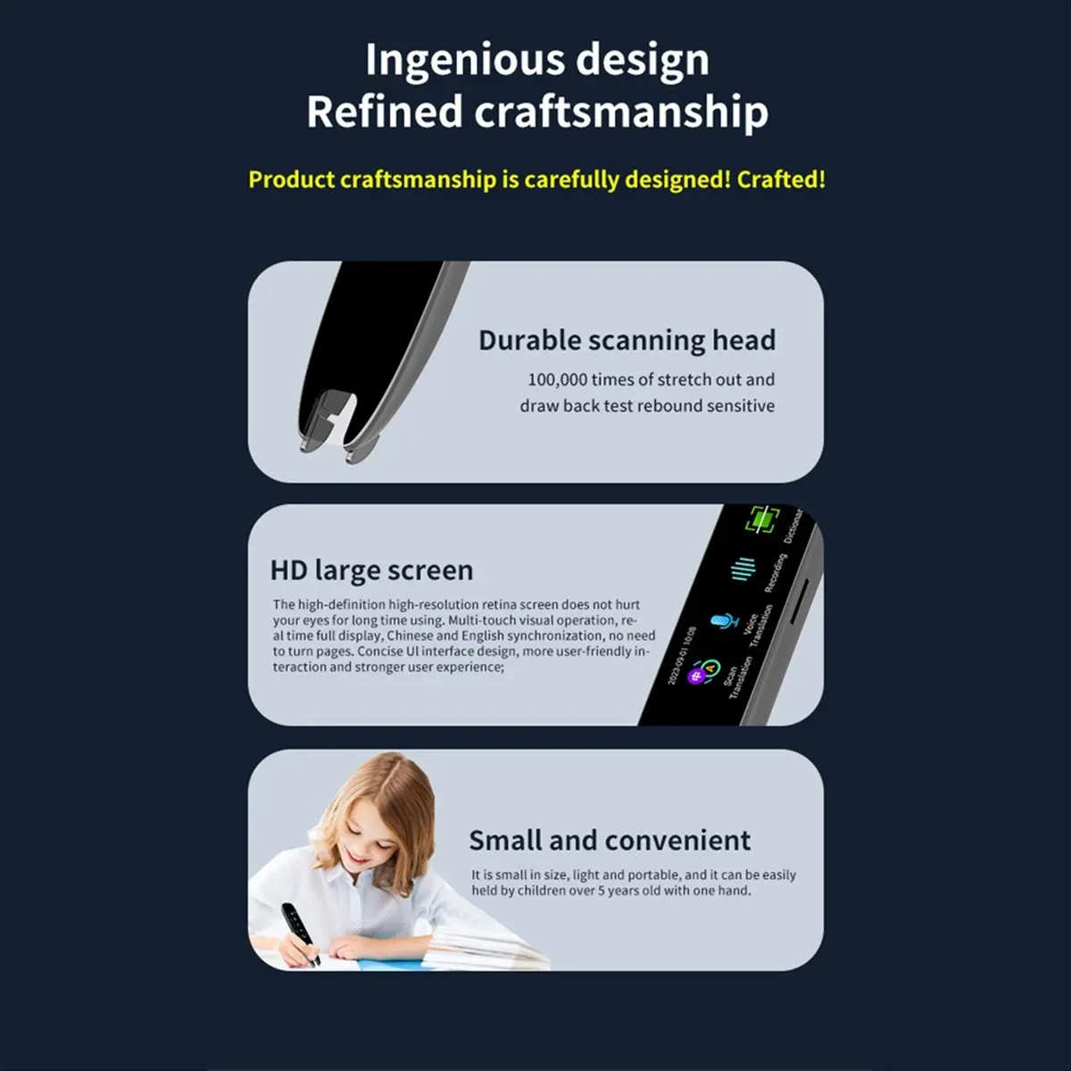 T28C Scan Translation Pen Real Time Language Translator Smart Offline Translation 112 Languages Text Scanning Gray
T28C Scan Translation Pen Real Time Language Translator Smart Offline Translation 112 Languages Text Scanning Gray