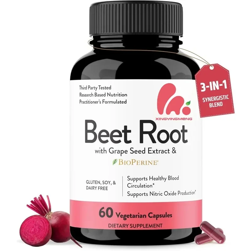 Порошковые капсулы Beetroot, содержащие экстракт черного перца и виноградных косточек — 60 капсул, поставка на 30 дней
Порошковые капсулы Beetroot, содержащие экстракт черного перца и виноградных косточек — 60 капсул, поставка на 30 дней