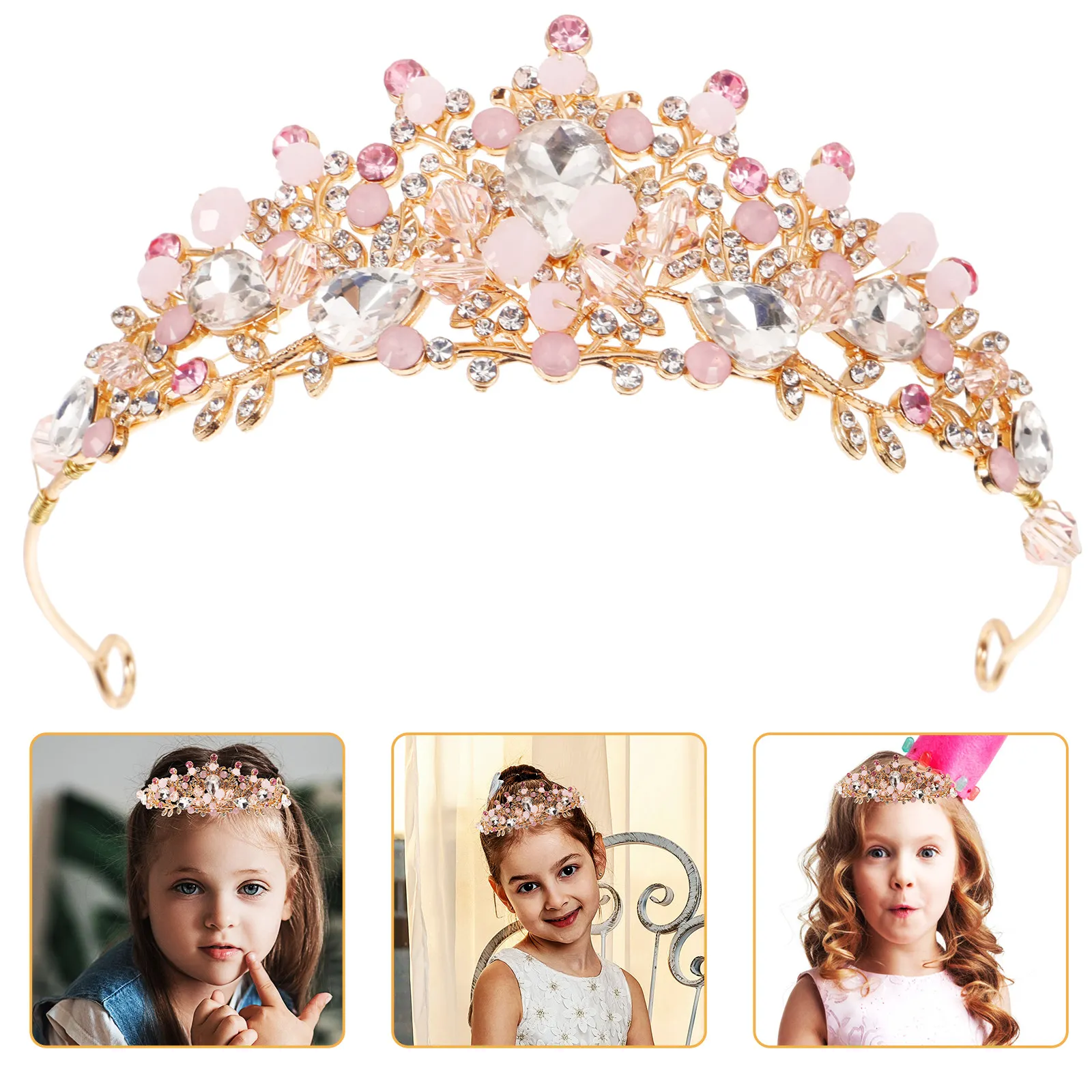 1 шт. Детская корона-ободок для волос, премиум-класса, легкая, удобная, украшенная кристаллами, элегантная, для девочек, на день рождения, свадьбу
1 шт. Детская корона-ободок для волос, премиум-класса, легкая, удобная, украшенная кристаллами, элегантная, для девочек, на день рождения, свадьбу