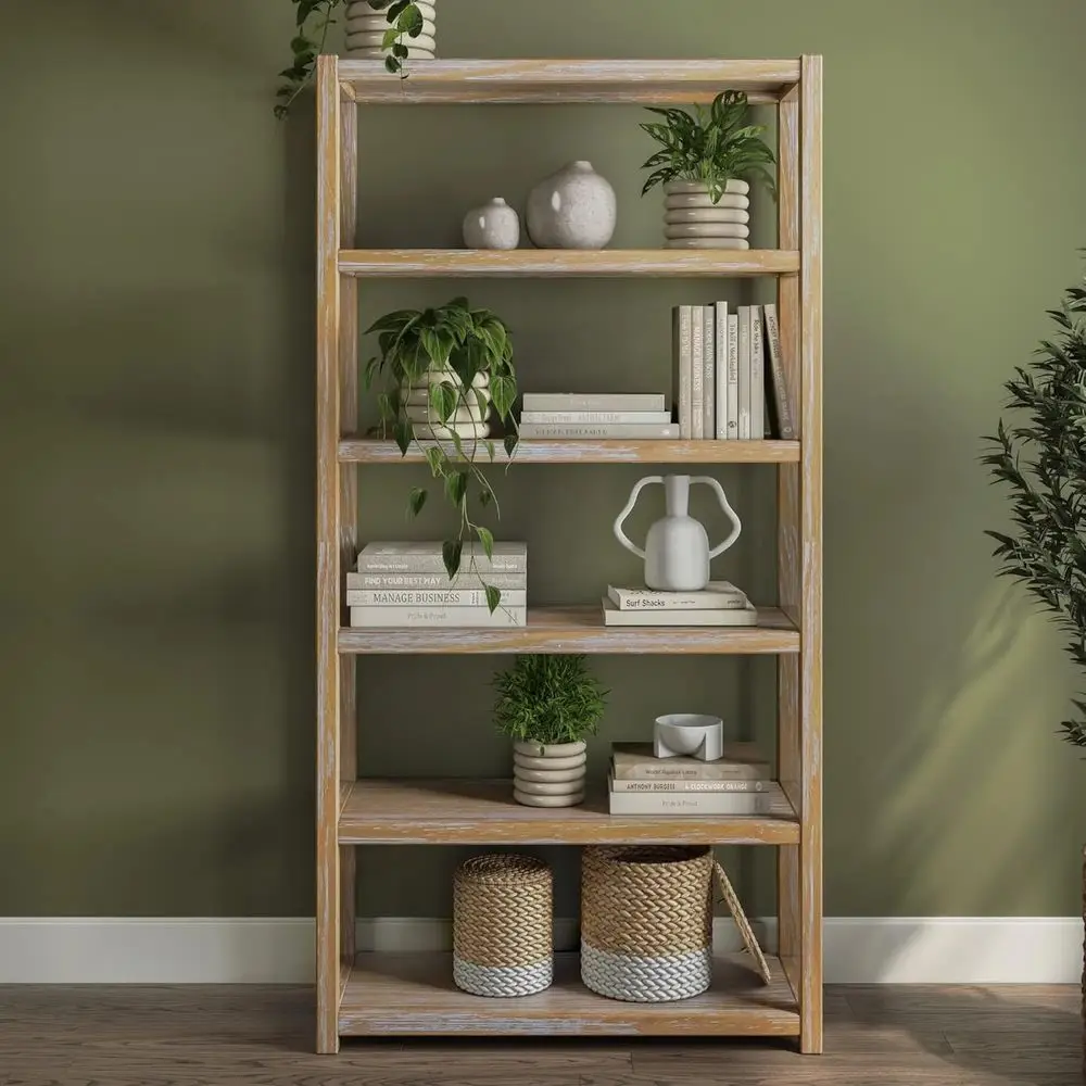 72 Greenport Style Brushed Driftwood Bookcase
72 Greenport Style Brushed Driftwood Bookcase