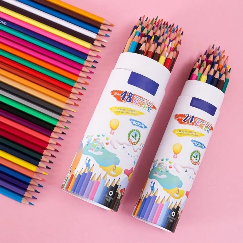 12/24/36/48Color Drawing Pencils HB Drawing Art Art Painting Pencil Student Stationery Portable Colored Pencils
12/24/36/48Color Drawing Pencils HB Drawing Art Art Painting Pencil Student Stationery Portable Colored Pencils