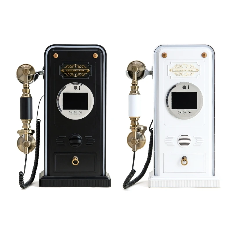 Video Guest Book Wedding Phone with 1080P Screen, 32GB Storage, Handset Message Station for Weddings, Parties and Sign In K1KF
Video Guest Book Wedding Phone with 1080P Screen, 32GB Storage, Handset Message Station for Weddings, Parties and Sign In K1KF