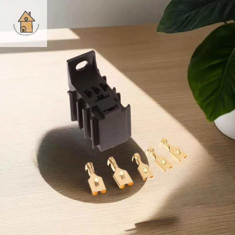 DIY Auto Accessories: 5 Sets of Wire-Free, Flameproof Nylon Terminal for Car Relay Connector Sockets 
DIY Auto Accessories: 5 Sets of Wire-Free, Flameproof Nylon Terminal for Car Relay Connector Sockets