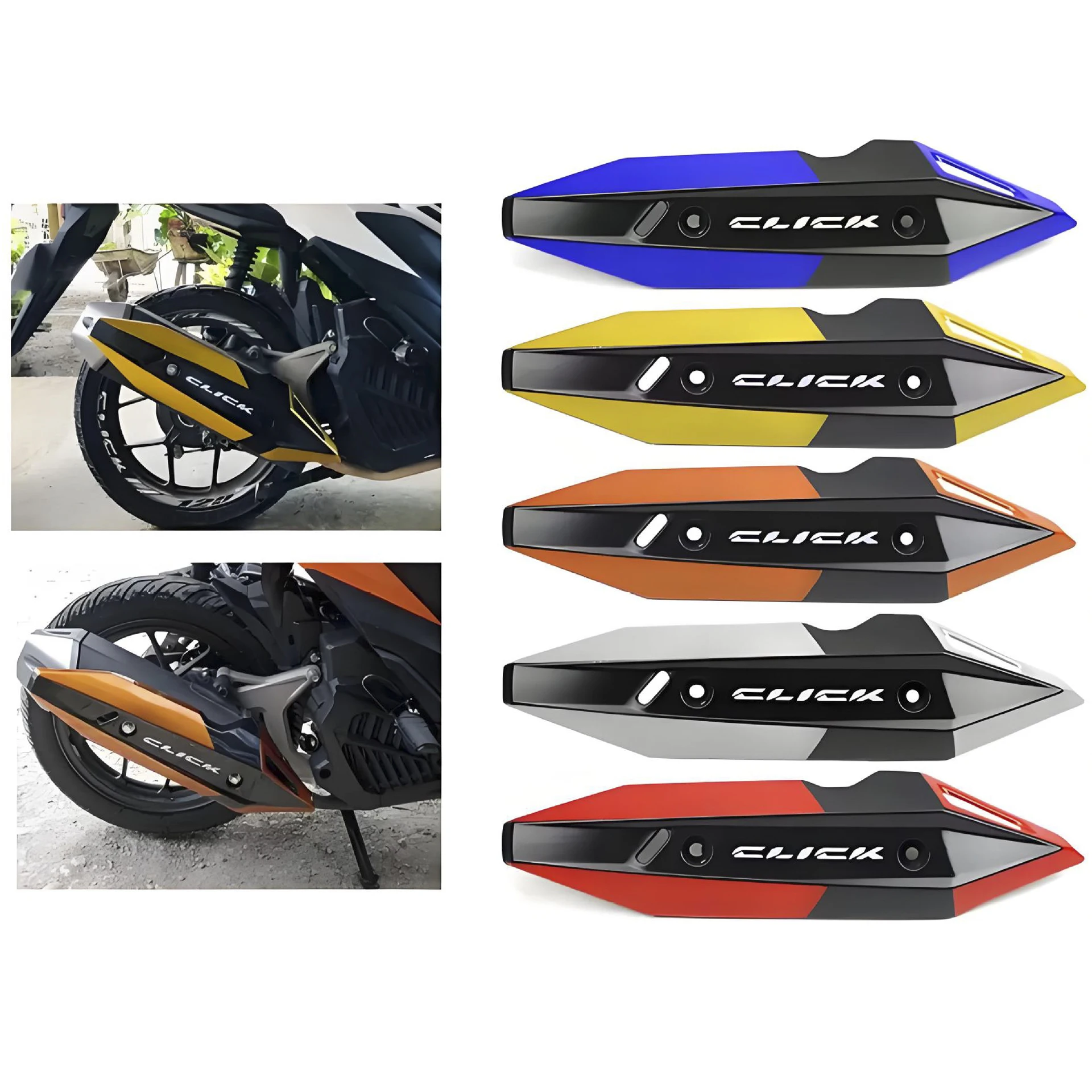 Motorcycle Exhaust Pipe Cover Muffler Protection Modification Accessories Exhaust Heat Guard Protector Compatible For Voor Click
Motorcycle Exhaust Pipe Cover Muffler Protection Modification Accessories Exhaust Heat Guard Protector Compatible For Voor Click