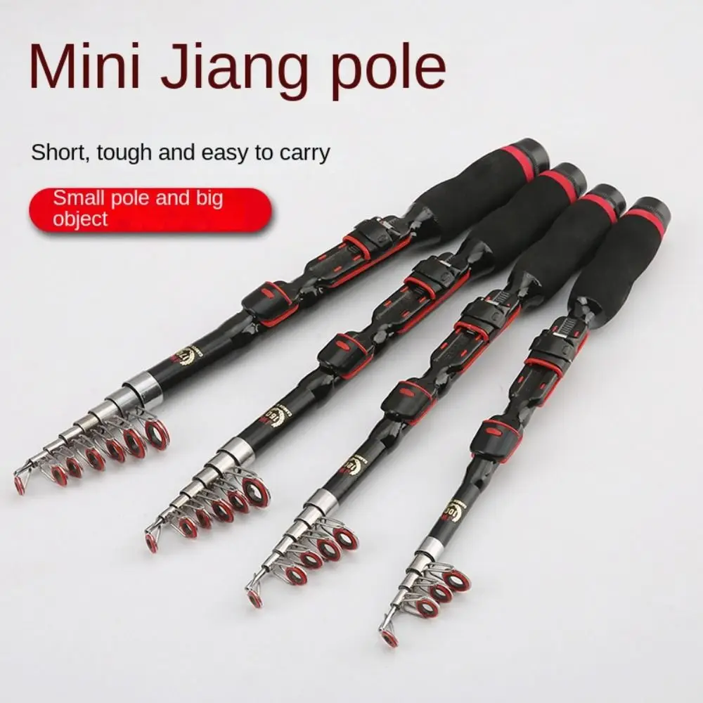 1.0M-2.1M Telescopic Fishing Rod Carbon Fiber Lure Rod Telescopic Casting Spinning Fishing Rod Portable Travel Fishing Equipment
1.0M-2.1M Telescopic Fishing Rod Carbon Fiber Lure Rod Telescopic Casting Spinning Fishing Rod Portable Travel Fishing Equipment