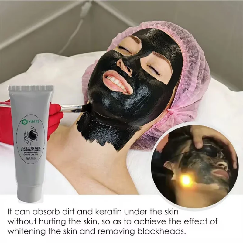 80g Black Mud Cream Face Mask for Skin Regeneration Facial Skin Care Deep Cleansing Carbon Laser Activated Nano Carbon Gel
80g Black Mud Cream Face Mask for Skin Regeneration Facial Skin Care Deep Cleansing Carbon Laser Activated Nano Carbon Gel