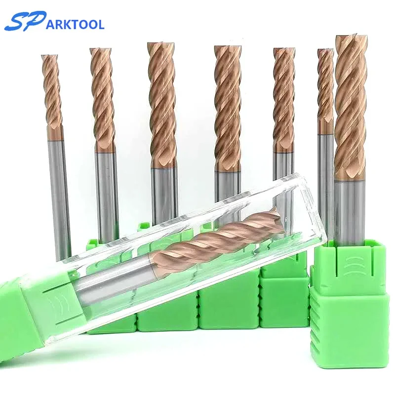 HRC65 4 Flute Carbide Endmill Tungsten Carbide End Mill CNC Tools Fresa Metal Steel Frez Router Bit Milling Cutter
HRC65 4 Flute Carbide Endmill Tungsten Carbide End Mill CNC Tools Fresa Metal Steel Frez Router Bit Milling Cutter