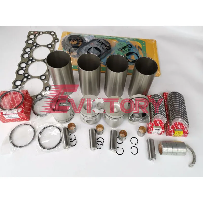 For Mitsubishi 4D33 4D33T rebuild overhaul kit piston ring liner gasket bearing
For Mitsubishi 4D33 4D33T rebuild overhaul kit piston ring liner gasket bearing