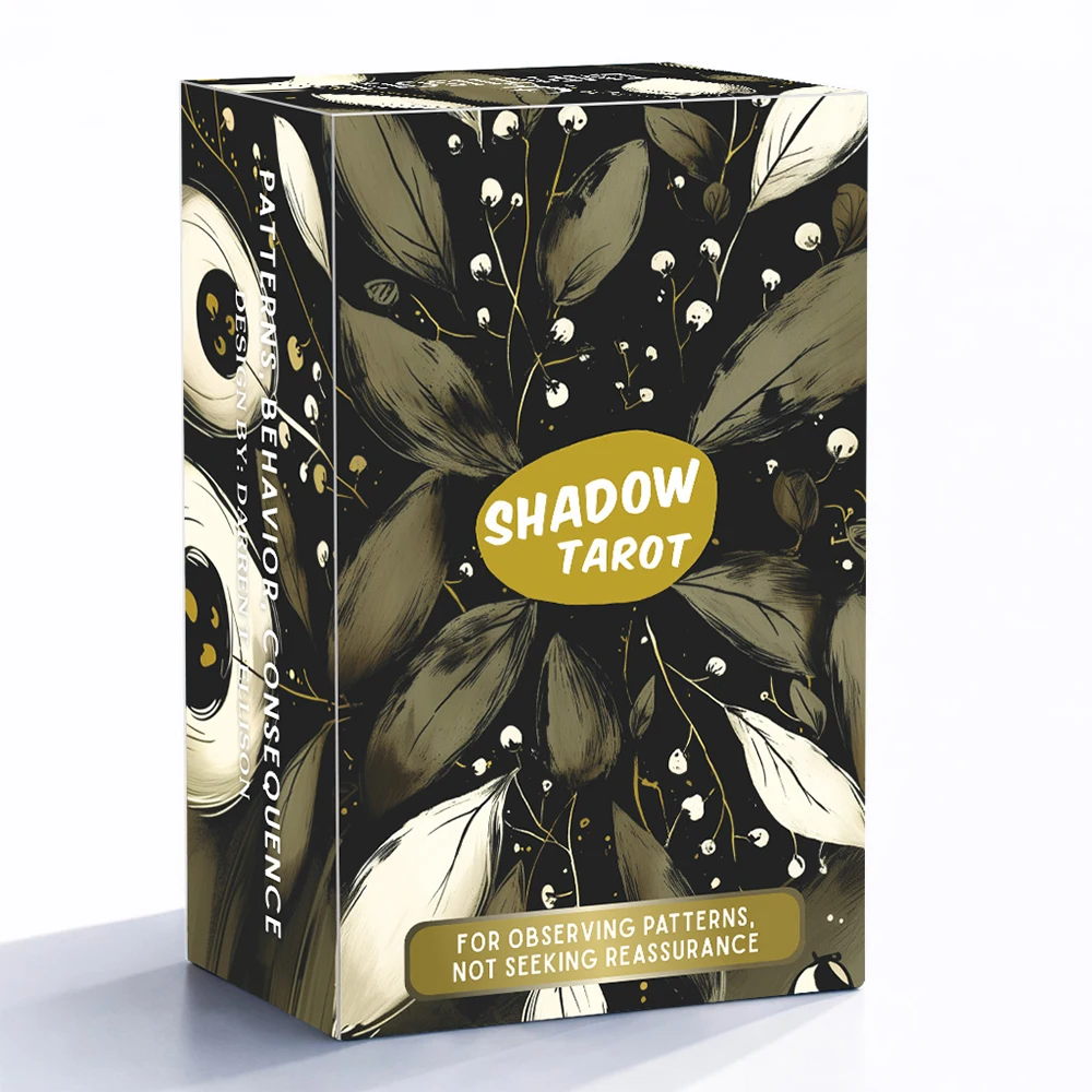 Shadow Tarot Cards Set, 80 Pieces, 13x8 Cm Size, Ideal for Reflection & Resistance Techniques, Not Suitable for Beginners
Shadow Tarot Cards Set, 80 Pieces, 13x8 Cm Size, Ideal for Reflection & Resistance Techniques, Not Suitable for Beginners
