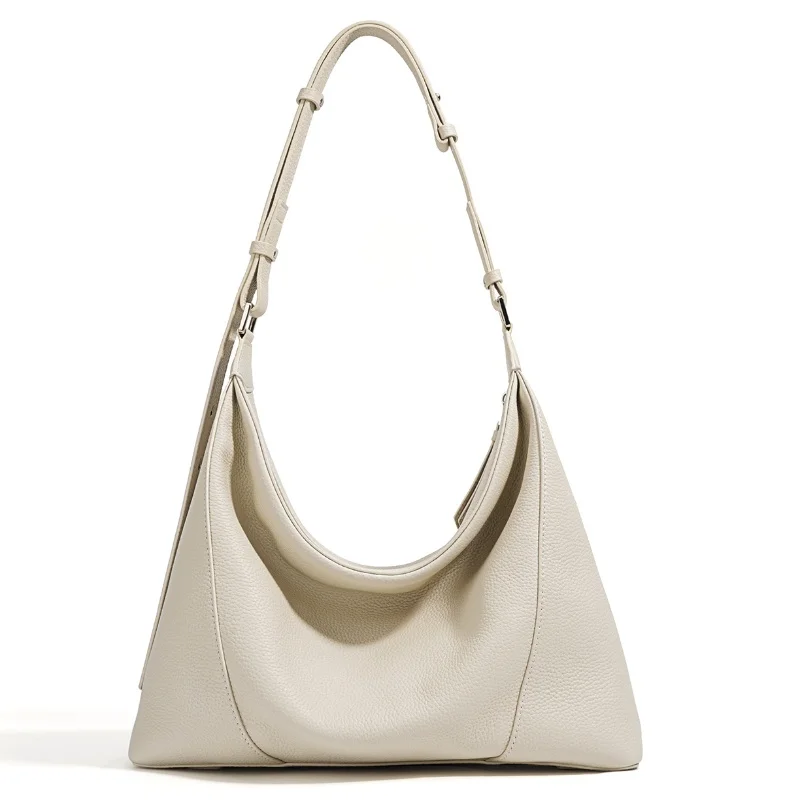 2025 New Genuine Leather Shoulder Bag Women Adjustable Straps Crossbody Handbag Commuter Travel Soft Cowhide Hobo Underarm Bags
2025 New Genuine Leather Shoulder Bag Women Adjustable Straps Crossbody Handbag Commuter Travel Soft Cowhide Hobo Underarm Bags