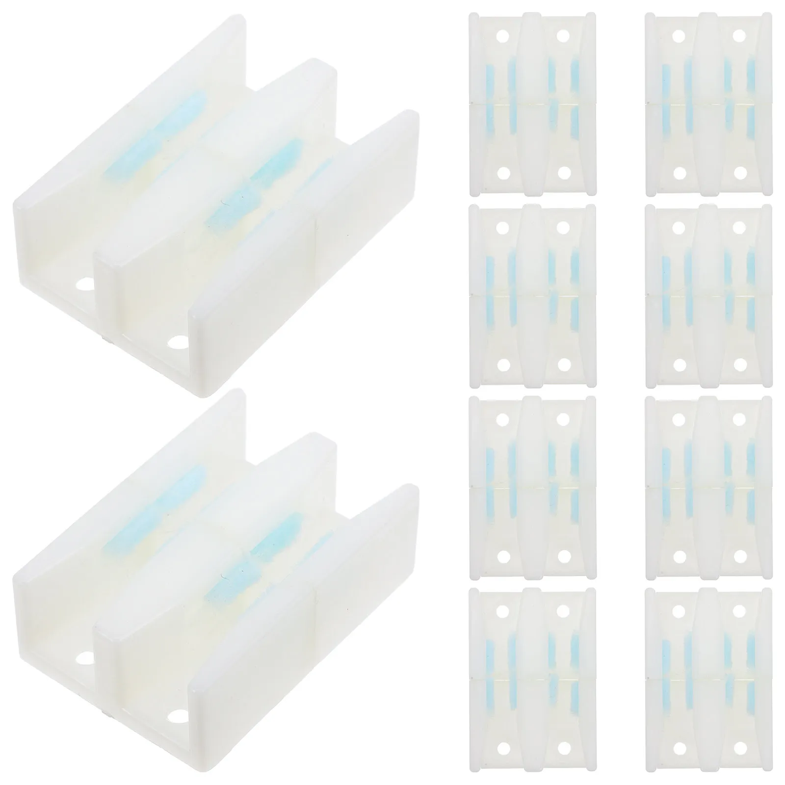 16Sets Sliding Door Floor Guide White Heavy Duty Barn Door Bottom Stopper for Sliding Closet Pocket Shower Doors Stability
16Sets Sliding Door Floor Guide White Heavy Duty Barn Door Bottom Stopper for Sliding Closet Pocket Shower Doors Stability