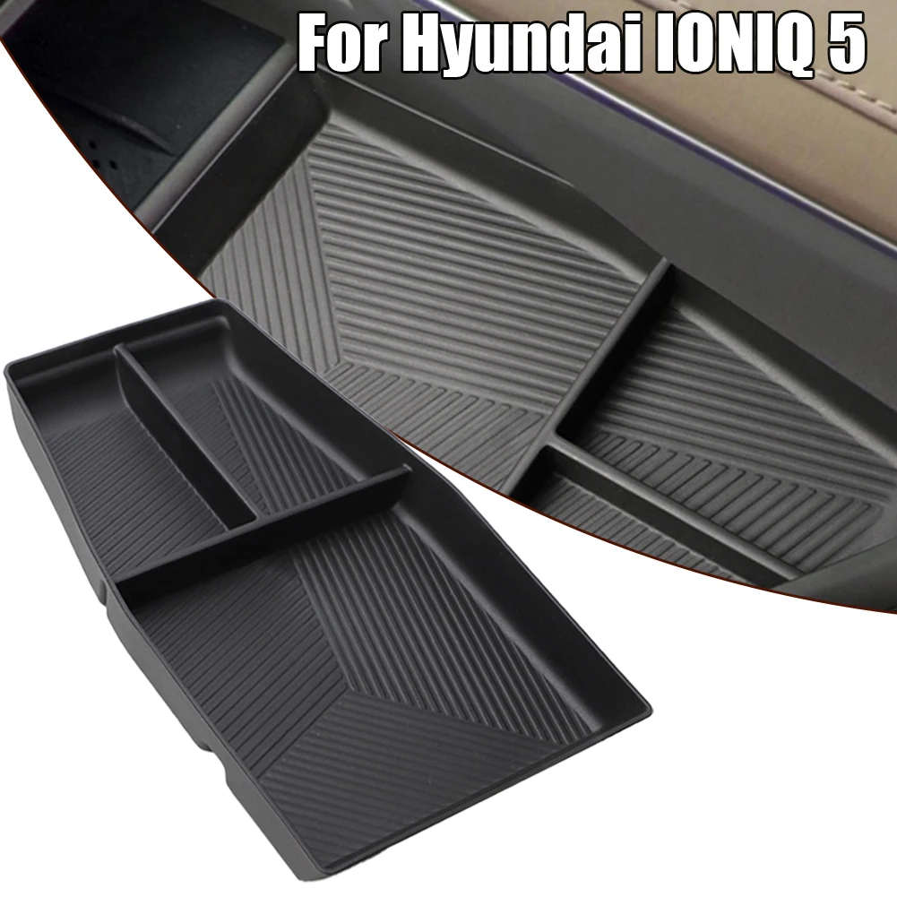 ABS Black Center Console Storage Box Organizer Tray For Hyundai IONIQ 5 2021+ Armrest Compartment Container Car Accessories
ABS Black Center Console Storage Box Organizer Tray For Hyundai IONIQ 5 2021+ Armrest Compartment Container Car Accessories