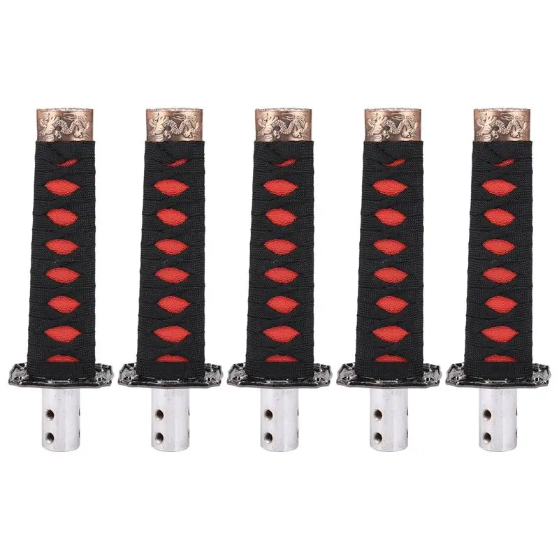 Powerful 5X Universal Samurai Sword Gear Shift Knob Shifter Katana Metal Black+Red 15Cm
Powerful 5X Universal Samurai Sword Gear Shift Knob Shifter Katana Metal Black+Red 15Cm