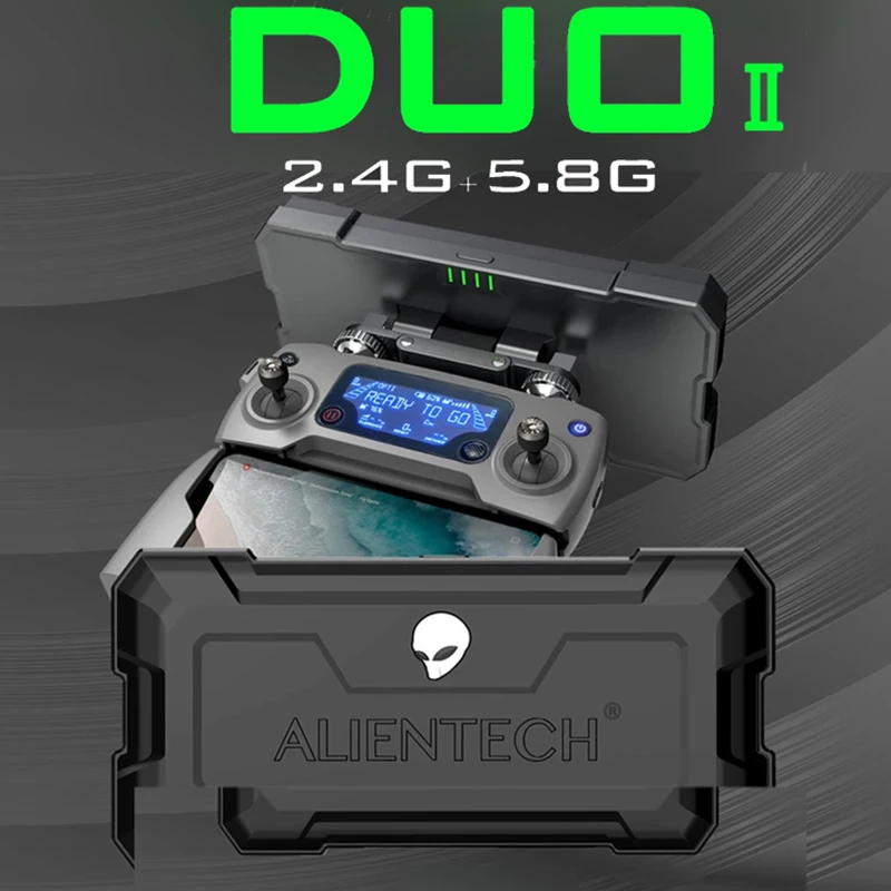 Усилитель сигнала ALIENTECH DUO II, 2,4 ГГц, 5,8 ГГц, двойной усилитель сигнала для Mavic 1/2 Zoom/Mini 3 Pro/Phantom 3 4/inspire 1 2 Parrot
Усилитель сигнала ALIENTECH DUO II, 2,4 ГГц, 5,8 ГГц, двойной усилитель сигнала для Mavic 1/2 Zoom/Mini 3 Pro/Phantom 3 4/inspire 1 2 Parrot
