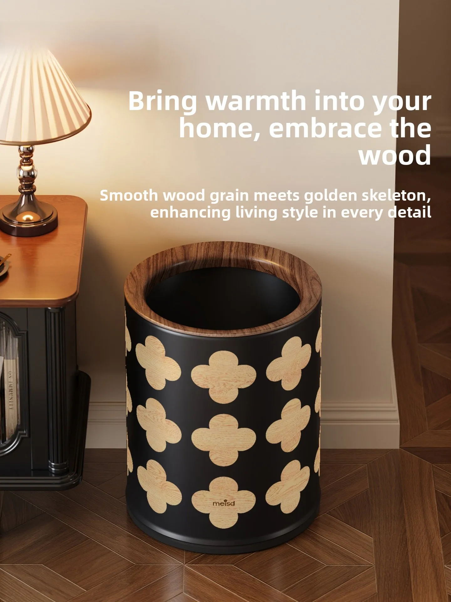 Meishi Da Vintage Style Trash Can Home Use 2026 New Model Living Room Bedroom Luxury High Aesthetic Value Ins Retro Metal rou...
Meishi Da Vintage Style Trash Can Home Use 2026 New Model Living Room Bedroom Luxury High Aesthetic Value Ins Retro Metal rou...