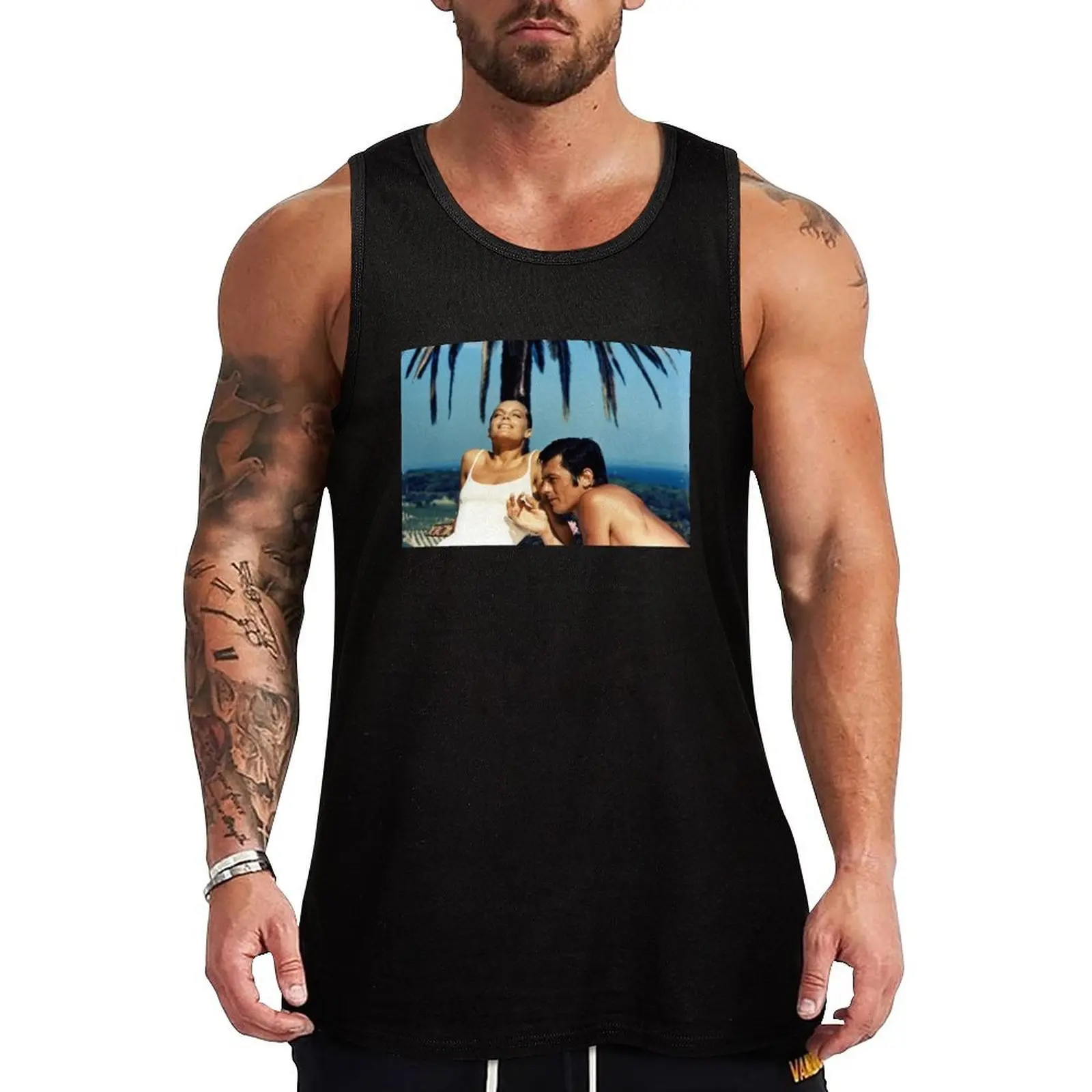 Romy Schneider Tank Top Vacation Tank Top Casual Sleeveless Beach Wear Shirt
Romy Schneider Tank Top Vacation Tank Top Casual Sleeveless Beach Wear Shirt