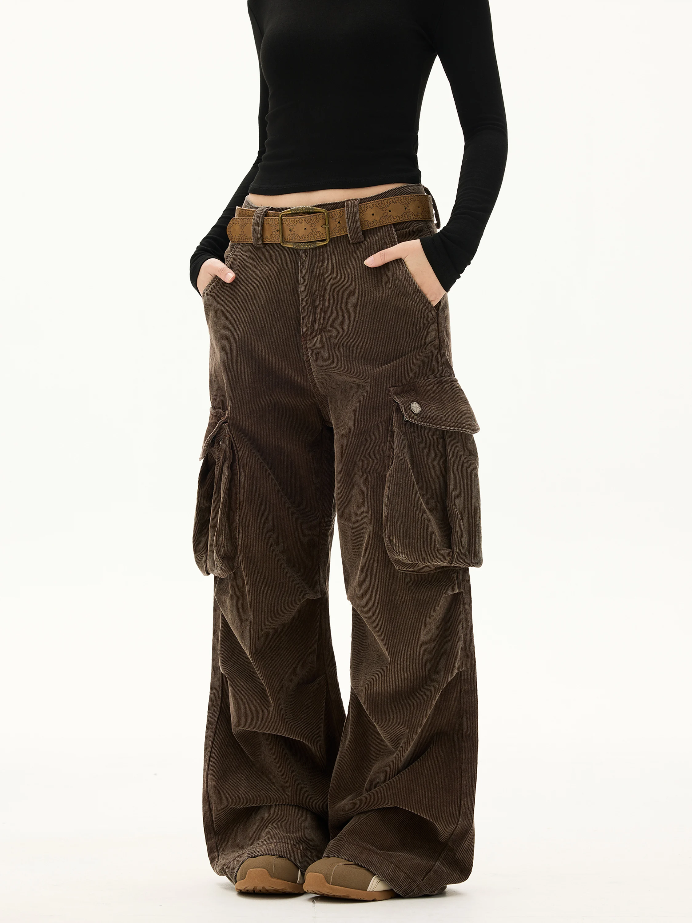 Vintage Large ket Corduroy Work Trousers Loose Straight Leg Men's Pants Casual All-Match Long Trousers Free Sonata
Vintage Large ket Corduroy Work Trousers Loose Straight Leg Men's Pants Casual All-Match Long Trousers Free Sonata