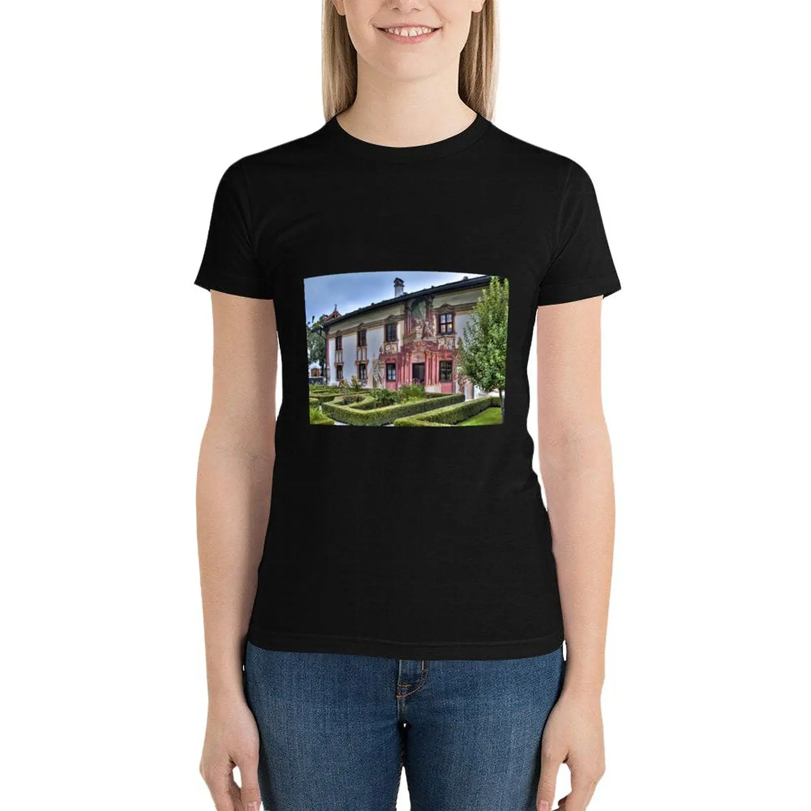 The Pilate House - Oberammergau - Germany T-Shirt graphics summer clothes workout t shirts for Women
The Pilate House - Oberammergau - Germany T-Shirt graphics summer clothes workout t shirts for Women