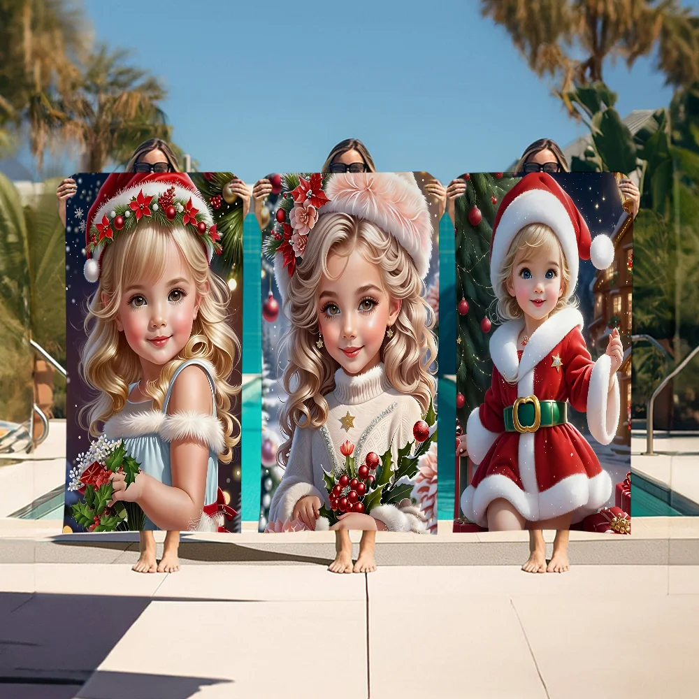 Beautiful Girl Merry Microfiber Beach Towel Absorbent Quick Dry Soft Yoga Swimming Resort Mountain Climbing Towel
Beautiful Girl Merry Microfiber Beach Towel Absorbent Quick Dry Soft Yoga Swimming Resort Mountain Climbing Towel
