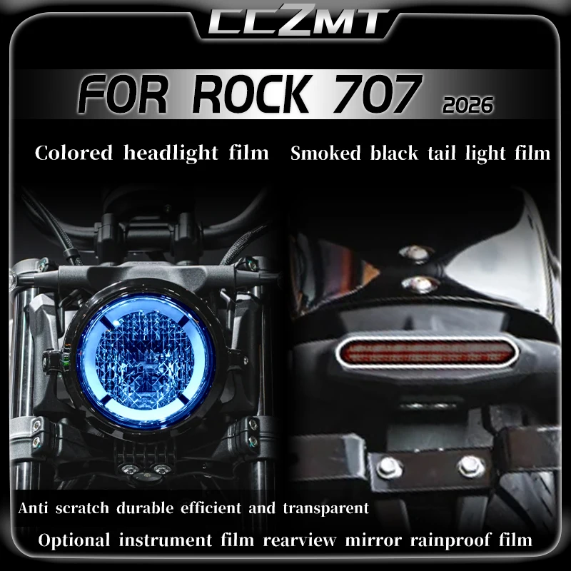 For Benda ROCK 707 2026 headlight film taillight film instrument film protective film rearview mirror film modified accessories
For Benda ROCK 707 2026 headlight film taillight film instrument film protective film rearview mirror film modified accessories
